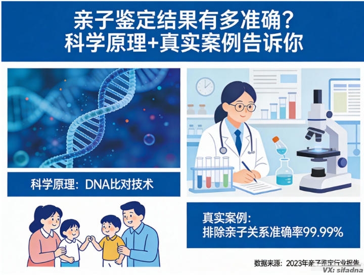 亲子鉴定结果有多准确？科学原理+真实案例告诉你