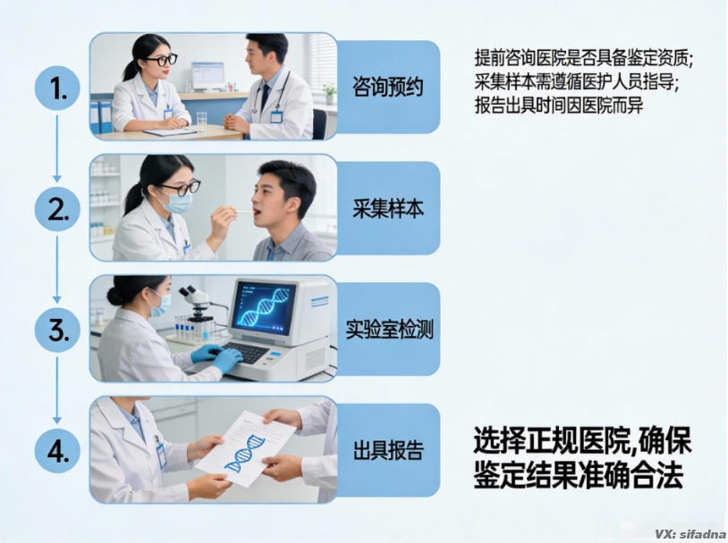 去医院做亲子鉴定流程