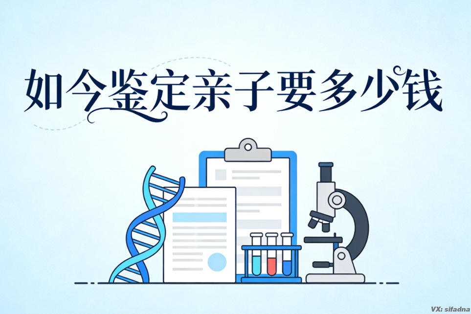 如今鉴定亲子要多少钱