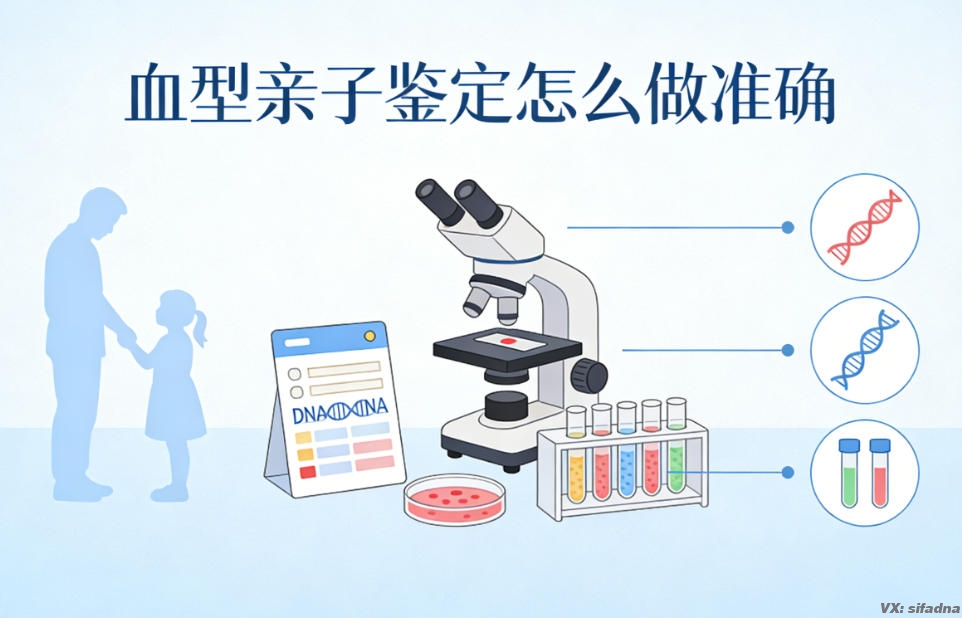 血型亲子鉴定怎么做准确