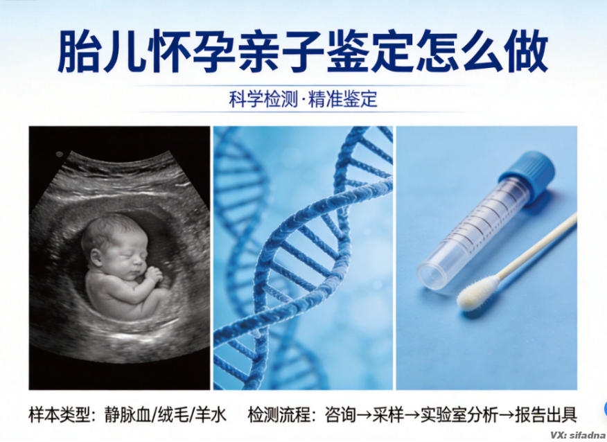 胎儿怀孕亲子鉴定怎么做 胎儿怀孕亲子鉴定怎么做