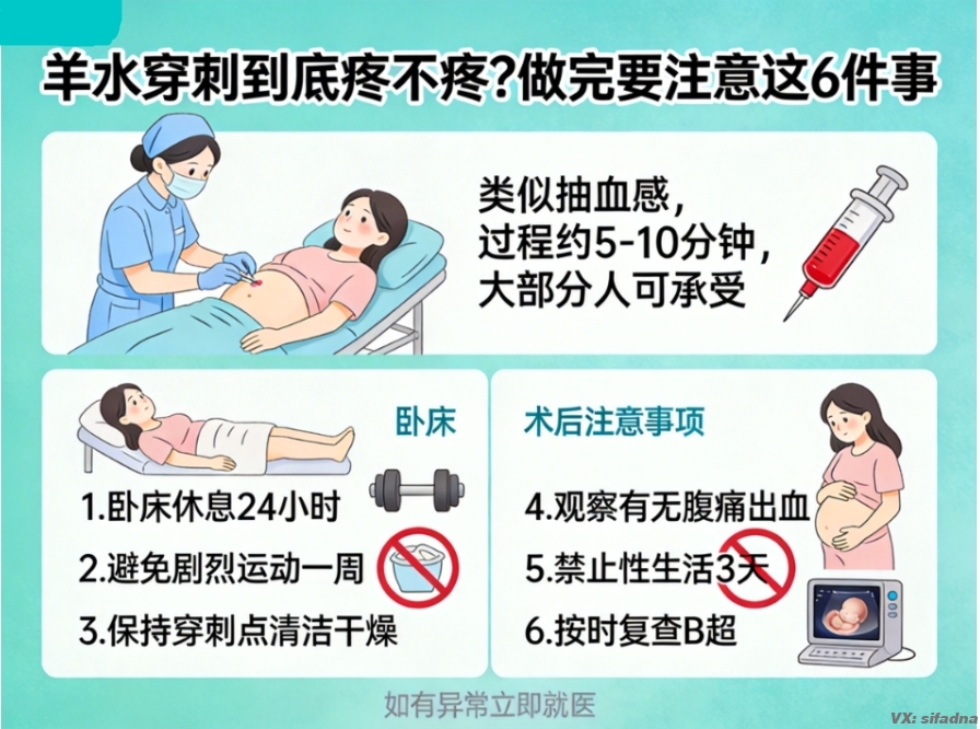 羊水穿刺到底疼不疼？做完要注意这6件事