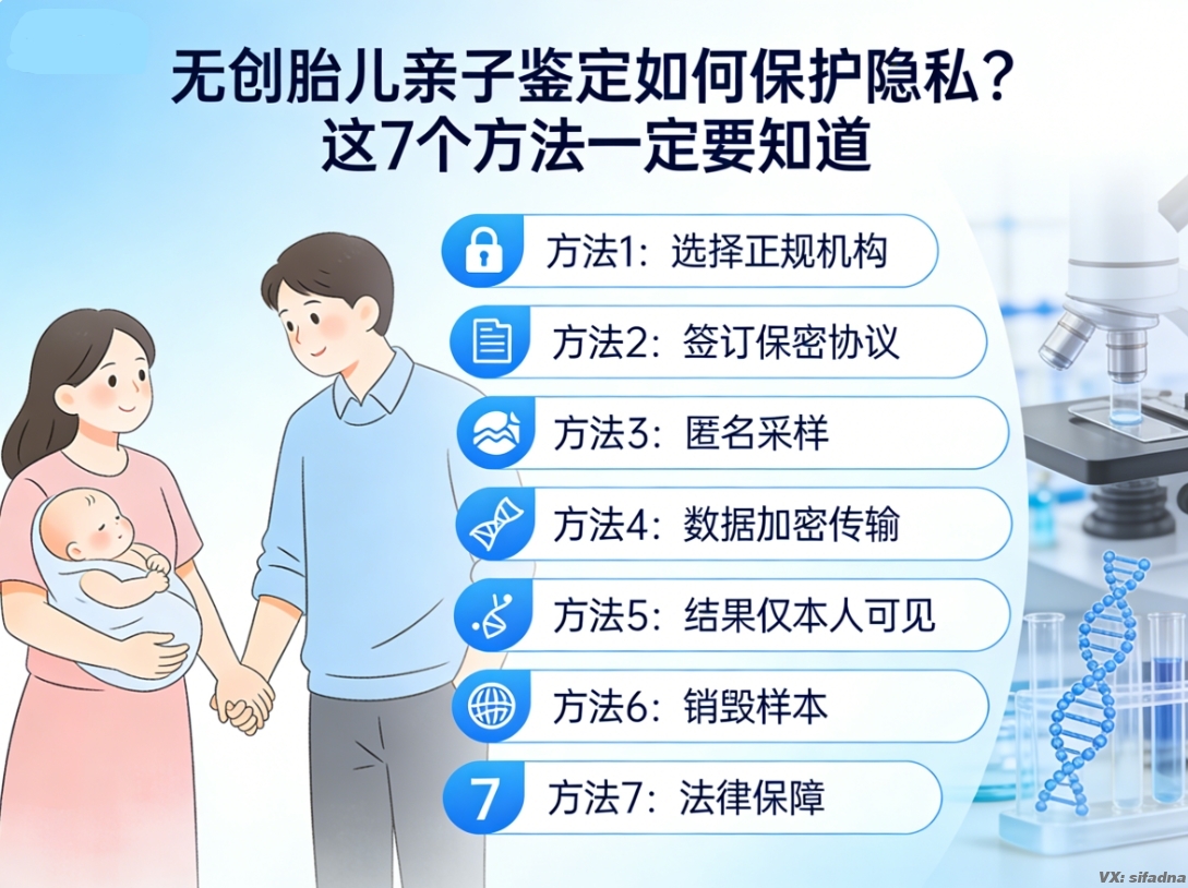 无创胎儿亲子鉴定如何保护隐私？这7个方法一定要知道