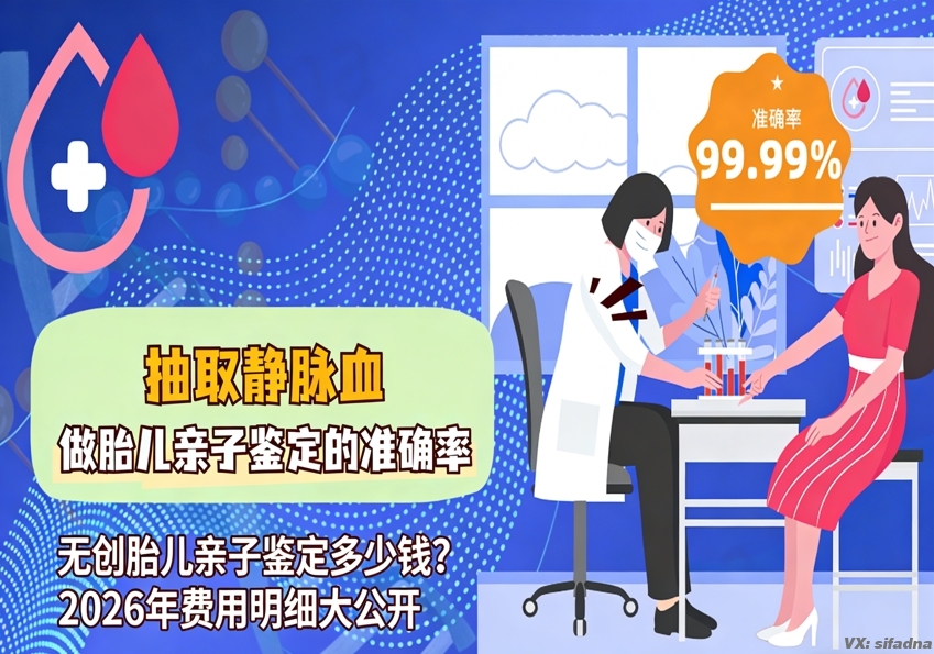 无创胎儿亲子鉴定多少钱？2026年费用明细大公开