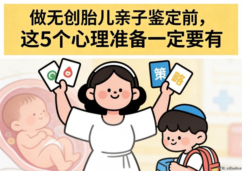 做无创胎儿亲子鉴定前，这5个心理准备一定要有