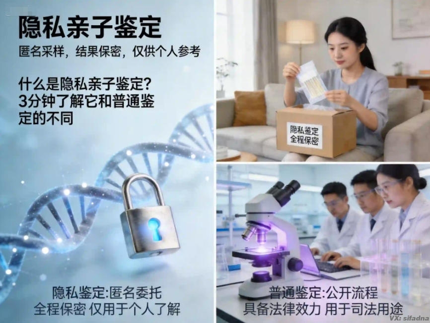 什么是隐私亲子鉴定？3分钟了解它和普通鉴定的不同