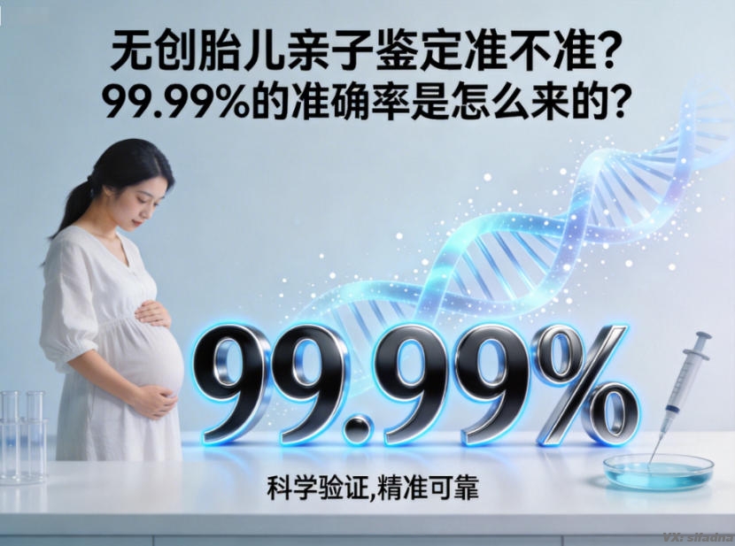 无创胎儿亲子鉴定准不准？99