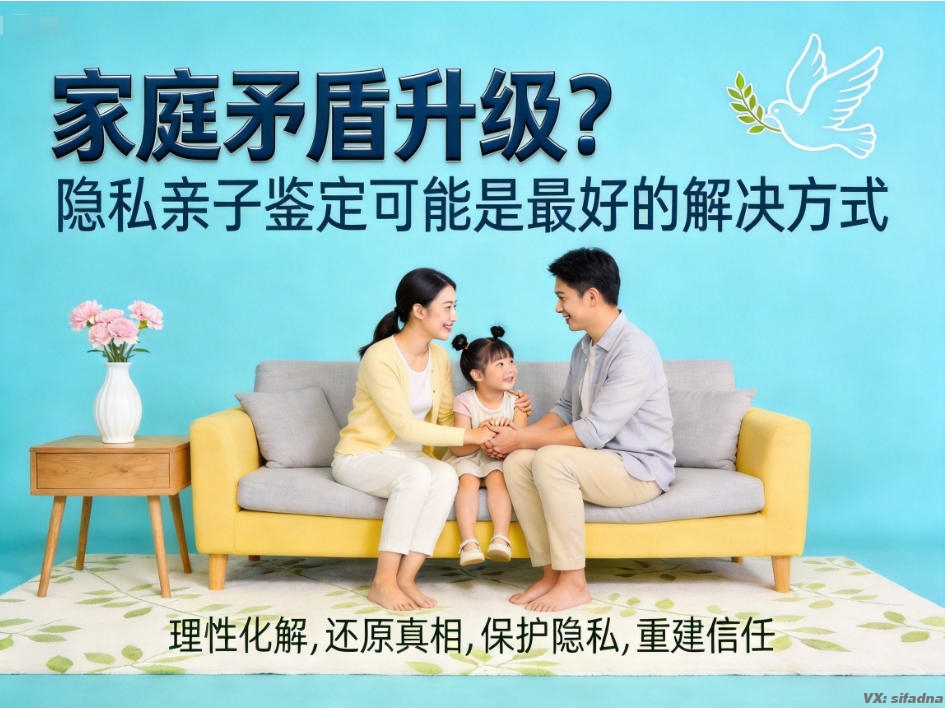 家庭矛盾升级？隐私亲子鉴定可能是最好的解决方式