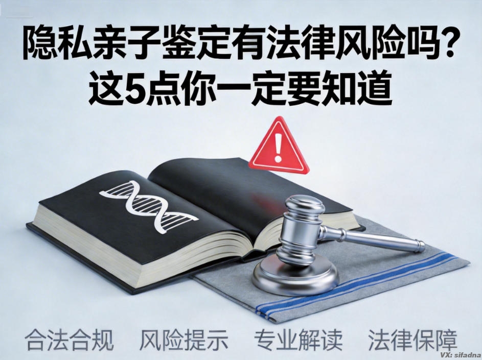 隐私亲子鉴定有法律风险吗？这5点你一定要知道