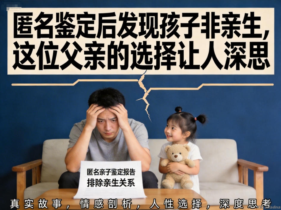 匿名鉴定后发现孩子非亲生，这位父亲的选择让人深思