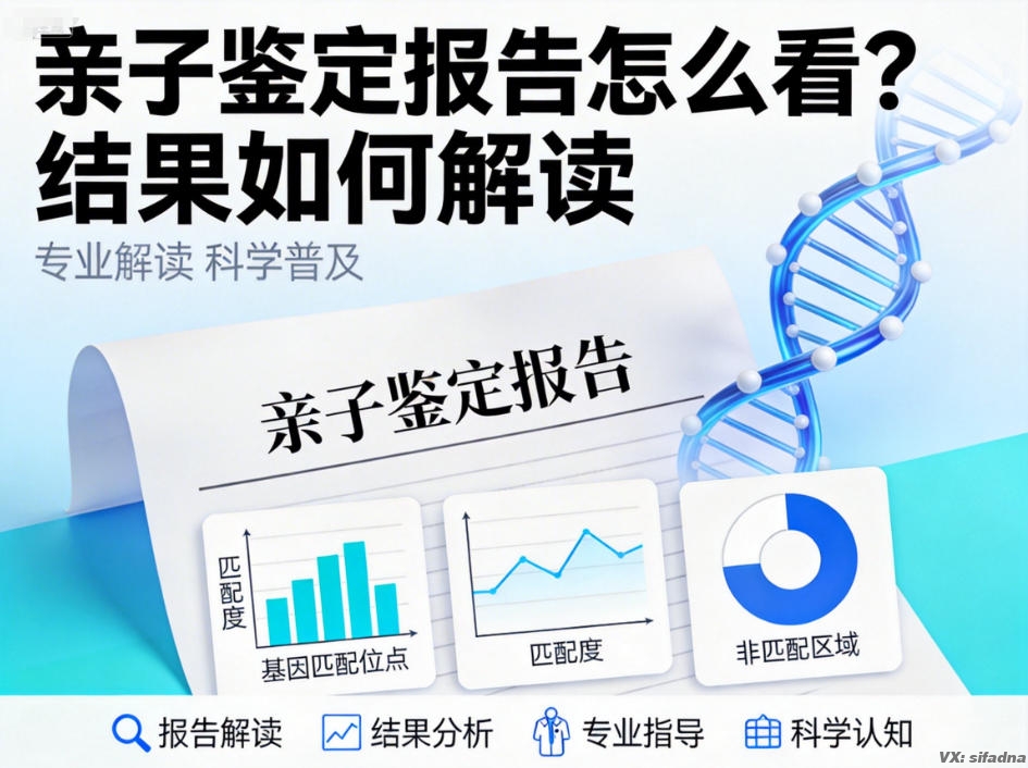 亲子鉴定报告怎么看?结果如何解读 亲子鉴定报告怎么看?结果如何解读