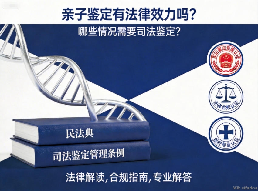 亲子鉴定有法律效力吗?哪些情况需要司法鉴定? 亲子鉴定有法律效力吗?哪些情况需要司法鉴定?