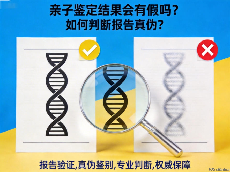 亲子鉴定结果会有假吗？如何判断报告真伪？