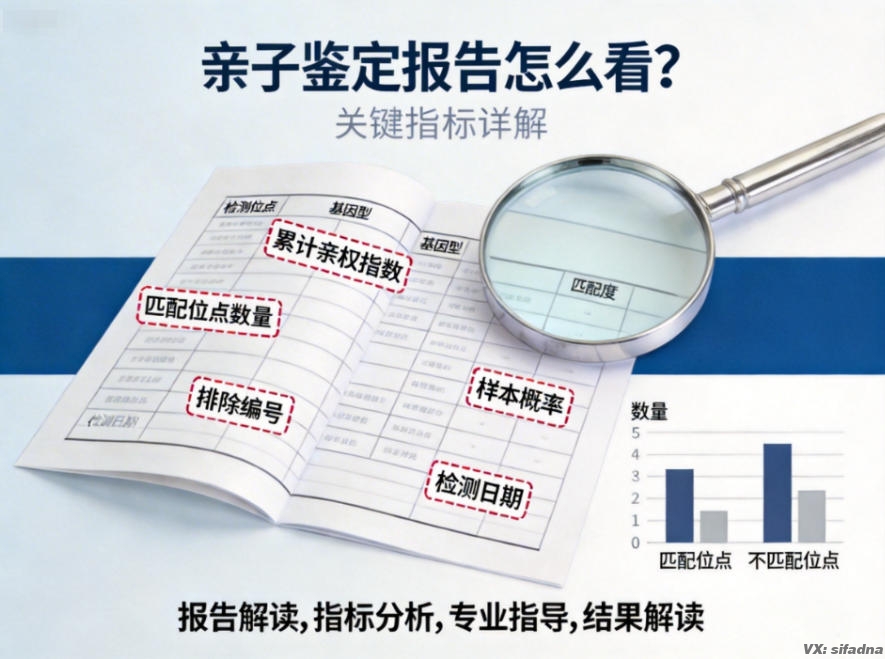 亲子鉴定报告怎么看?关键指标详解 亲子鉴定报告怎么看?关键指标详解