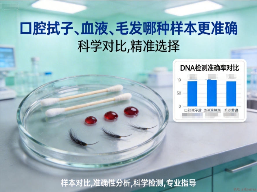 口腔拭子、血液、毛发哪种样本更准确 口腔拭子、血液、毛发哪种样本更准确