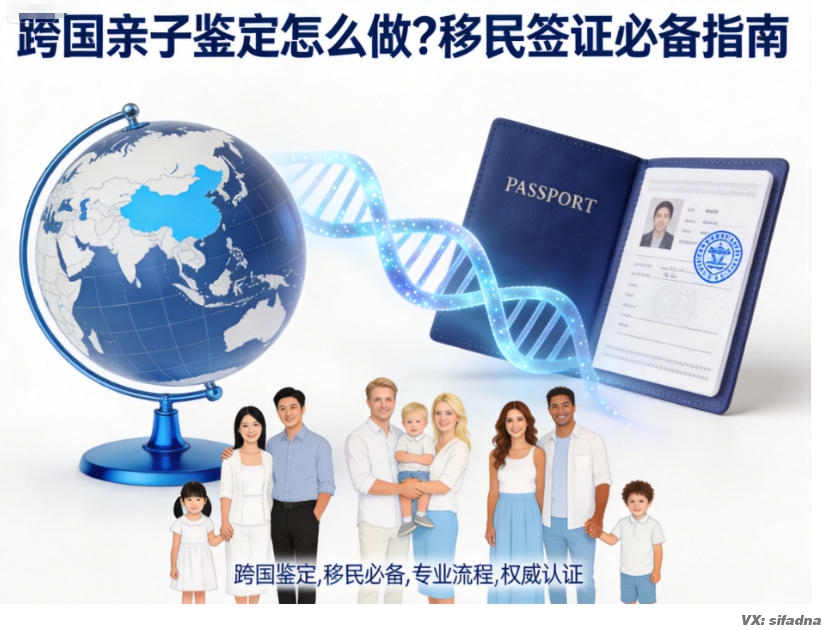 跨国亲子鉴定怎么做？移民签证必备指南