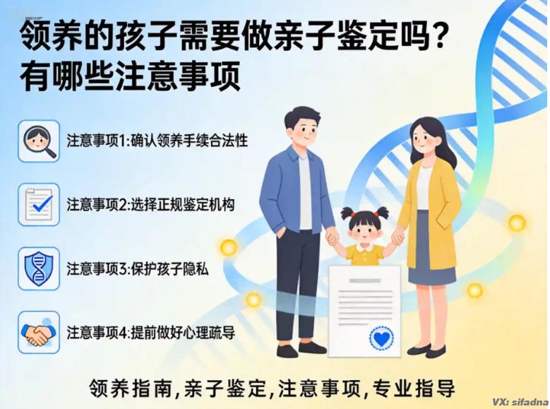 领养的孩子需要做亲子鉴定吗?有哪些注意事项 领养的孩子需要做亲子鉴定吗?有哪些注意事项