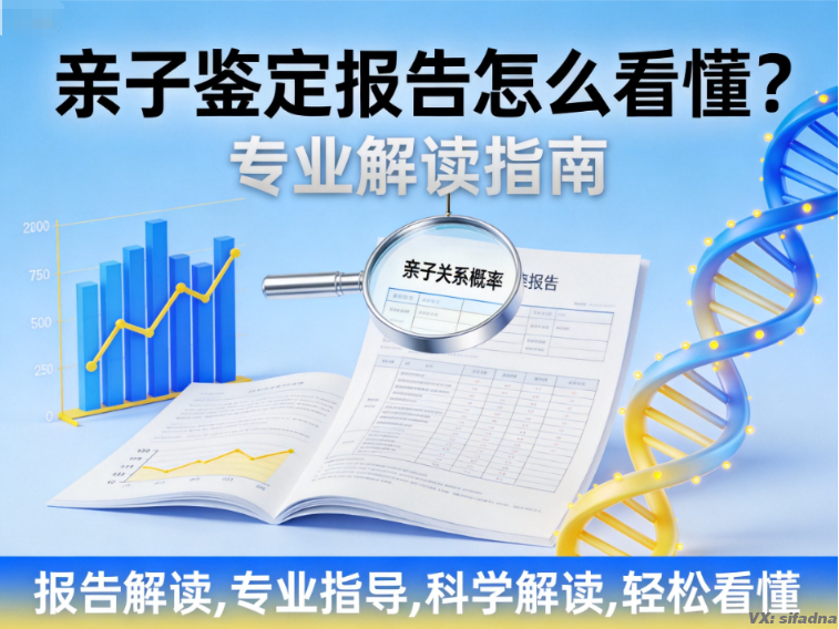 亲子鉴定报告怎么看懂？