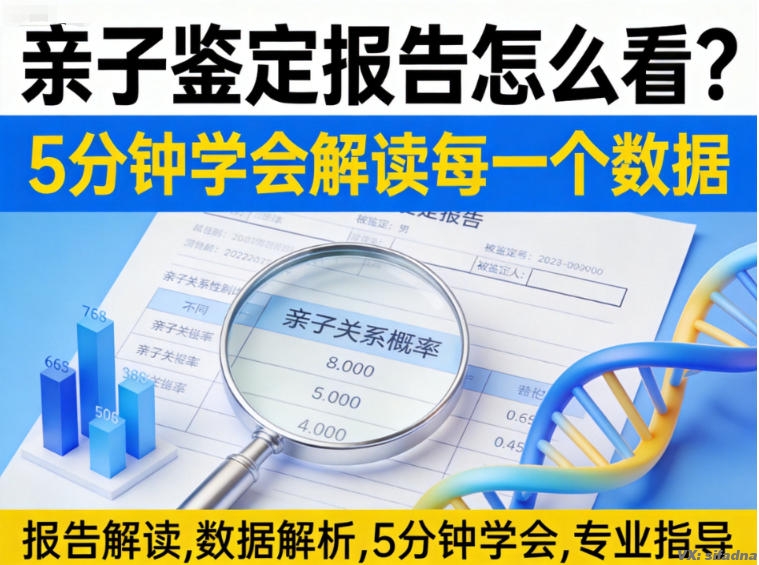 亲子鉴定报告怎么看?5分钟学会解读每一个数据 亲子鉴定报告怎么看?5分钟学会解读每一个数据