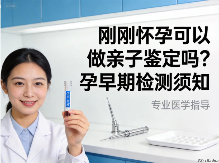 刚刚怀孕可以做亲子鉴定吗?孕早期检测须知 刚刚怀孕可以做亲子鉴定吗?孕早期检测须知