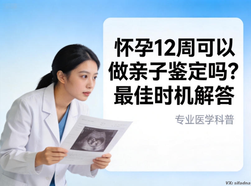 怀孕12周可以做亲子鉴定吗?最佳时机解答 怀孕12周可以做亲子鉴定吗?最佳时机解答
