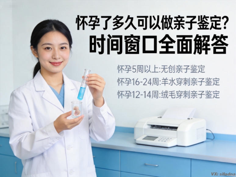怀孕了多久可以做亲子鉴定？时间窗口全面解答