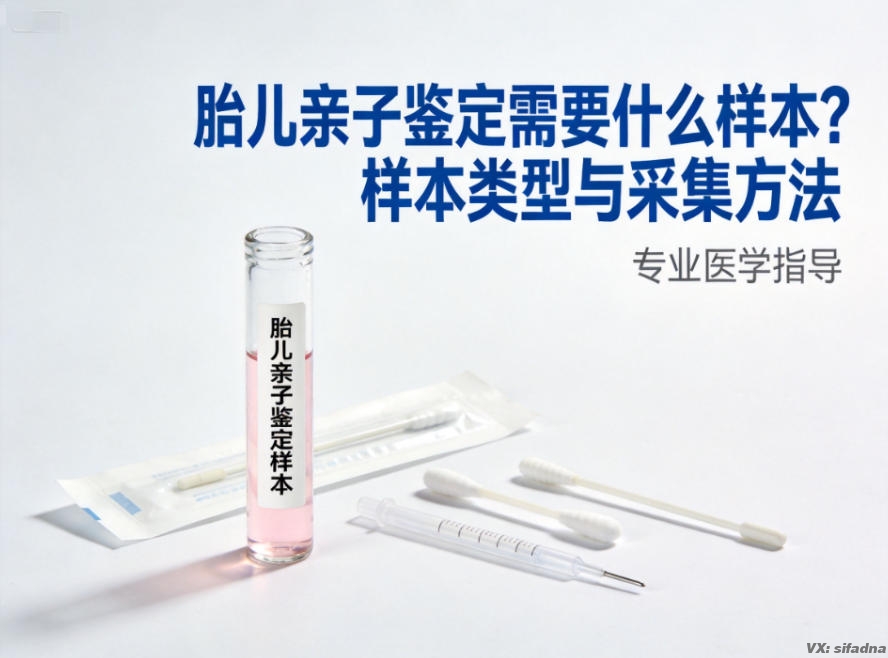 胎儿亲子鉴定需要什么样本?样本类型与采集方法 胎儿亲子鉴定需要什么样本?样本类型与采集方法