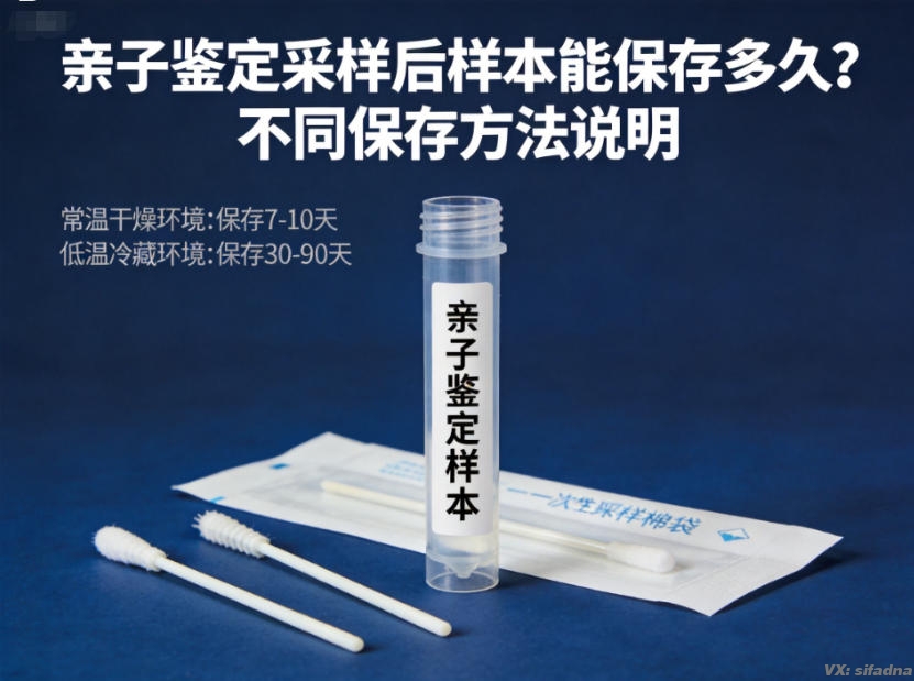 亲子鉴定采样后样本能保存多久？不同保存方法说明