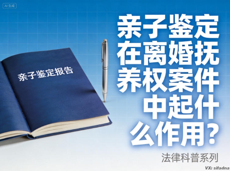 亲子鉴定在离婚抚养权案件中起什么作用? 亲子鉴定在离婚抚养权案件中起什么作用?