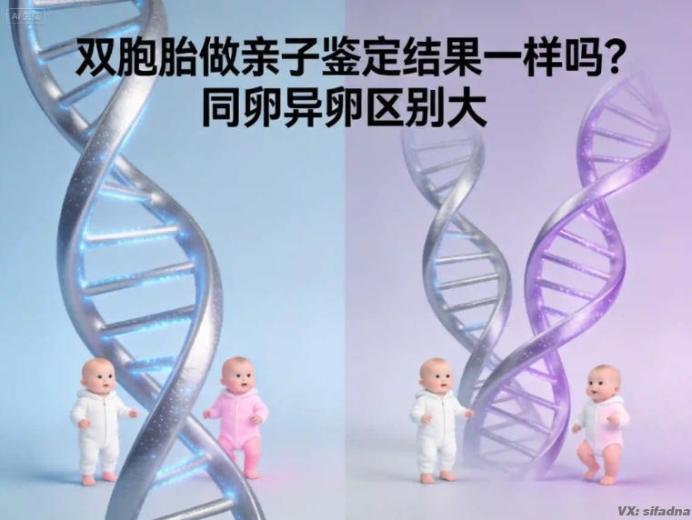 双胞胎做亲子鉴定结果一样吗?同卵异卵区别大 双胞胎做亲子鉴定结果一样吗?同卵异卵区别大