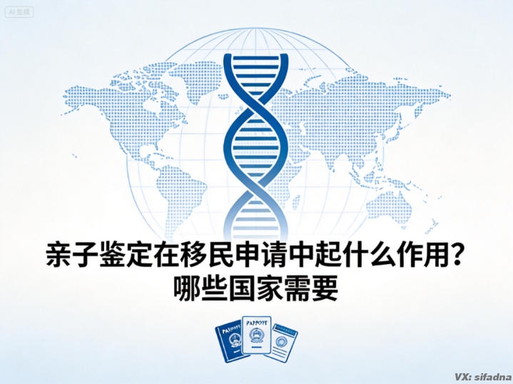 亲子鉴定在移民申请中起什么作用?哪些国家需要 亲子鉴定在移民申请中起什么作用?哪些国家需要