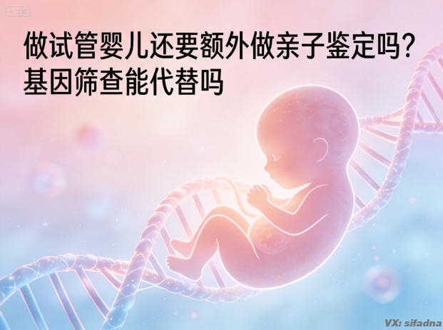 做试管婴儿还要额外做亲子鉴定吗?基因筛查能代替吗 做试管婴儿还要额外做亲子鉴定吗?基因筛查能代替吗