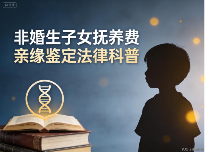非婚生子女要抚养费需要先做亲子鉴定吗