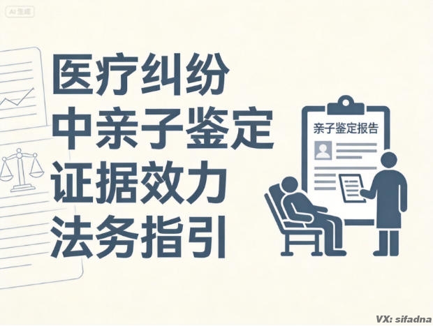 亲子鉴定在医疗纠纷中可以当证据使用吗 亲子鉴定在医疗纠纷中可以当证据使用吗