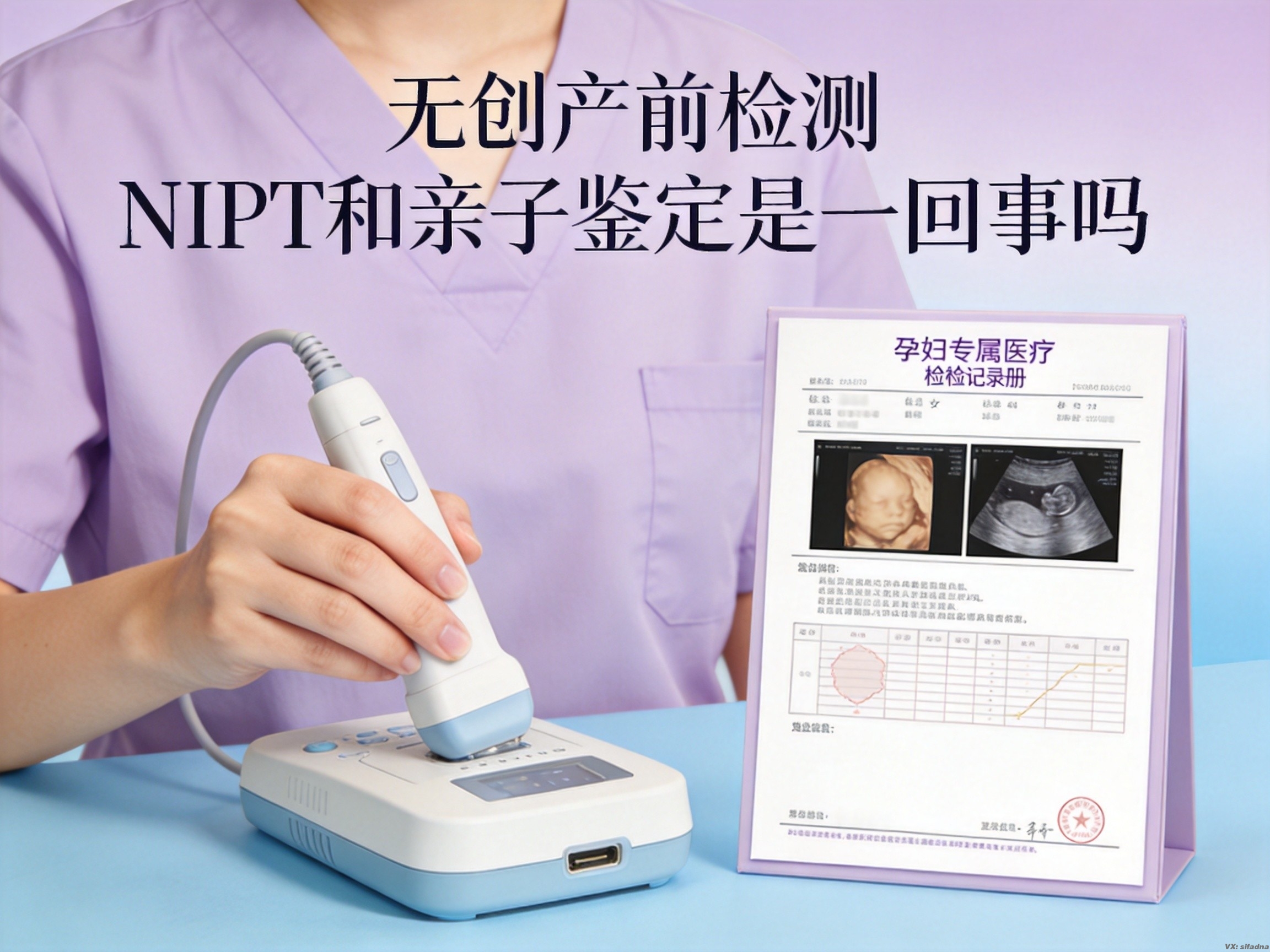 无创产前检测NIPT和亲子鉴定是一回事吗 无创产前检测NIPT和亲子鉴定是一回事吗