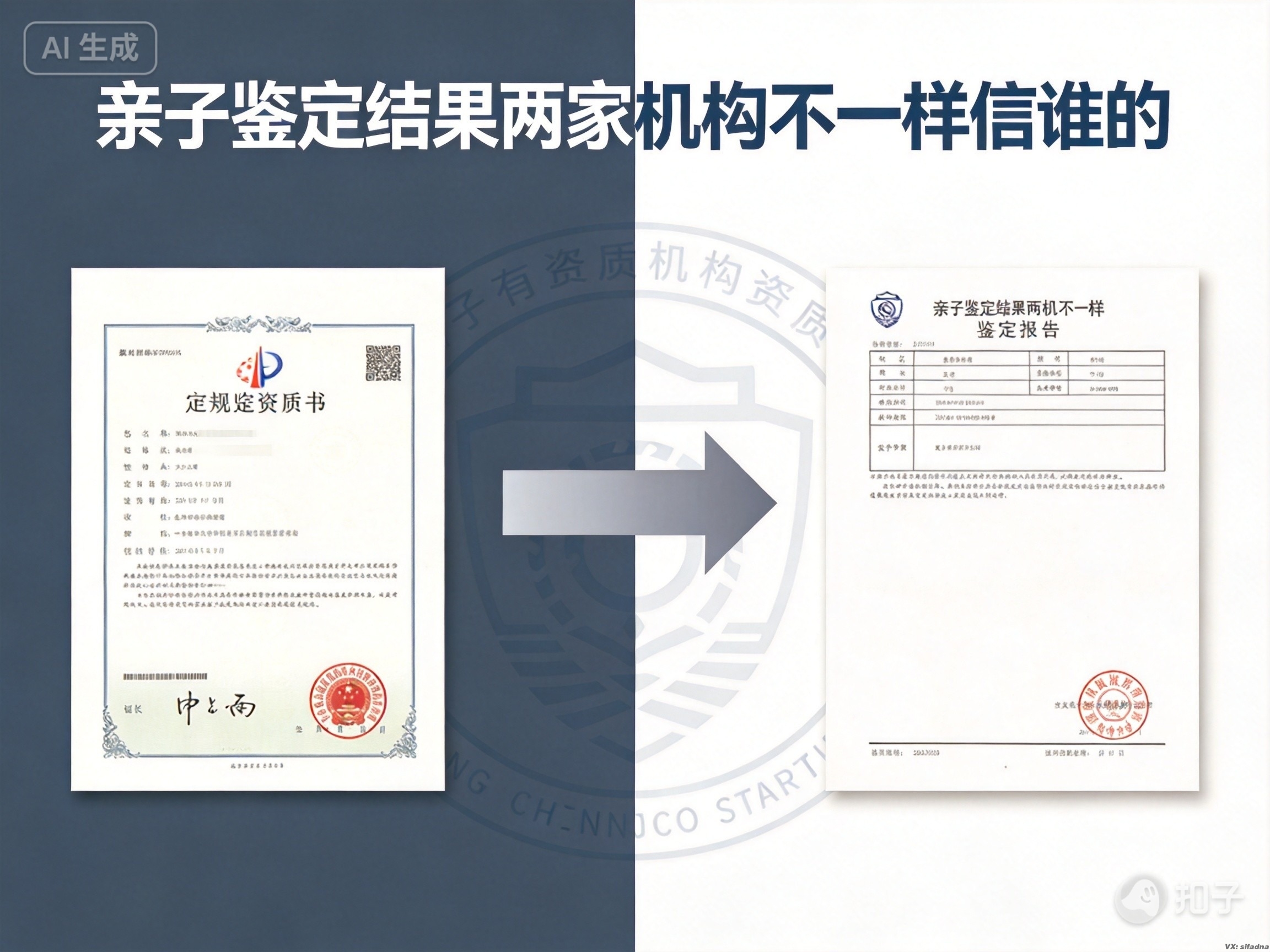 亲子鉴定结果两家机构不一样信谁的 亲子鉴定结果两家机构不一样信谁的