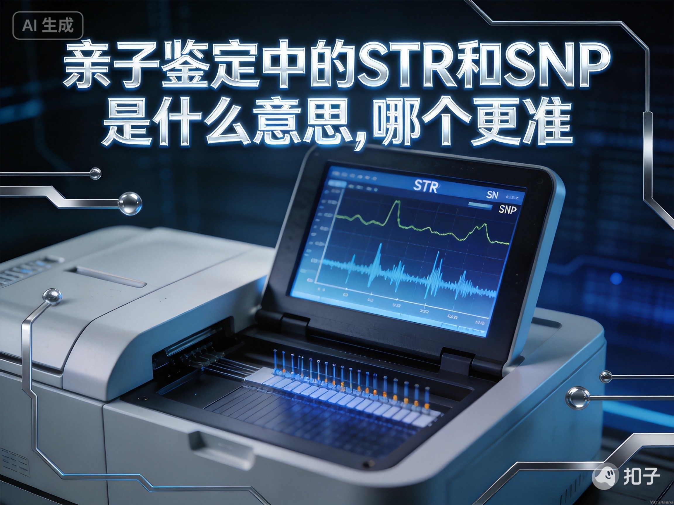 亲子鉴定中的STR和SNP是什么意思，哪个更准