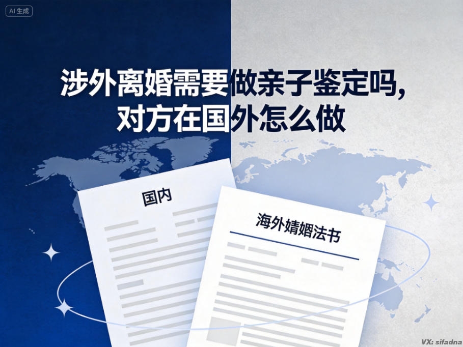 涉外离婚需要做亲子鉴定吗,对方在国外怎么做 涉外离婚需要做亲子鉴定吗,对方在国外怎么做